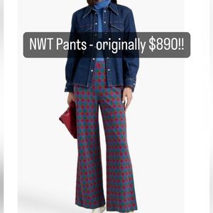 NWT high fashion, wide leg knitted pants! Open to reasonable offers.